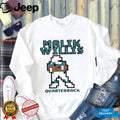 Malik Willis Quarterback 8 Bit Pixel Art Retro T Shirt