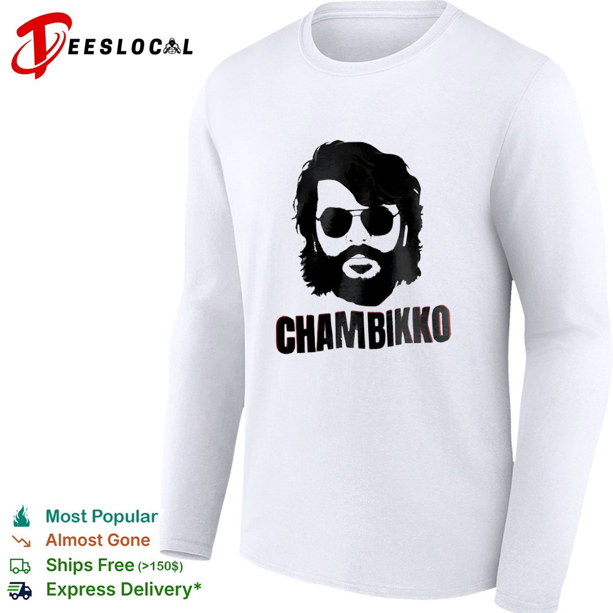 Mammootty bearded man chambikko shirt