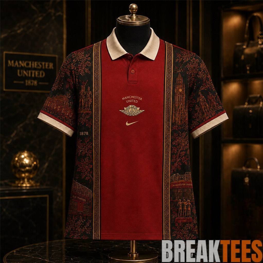 Manchester United Dior Paris Polo Shirt
