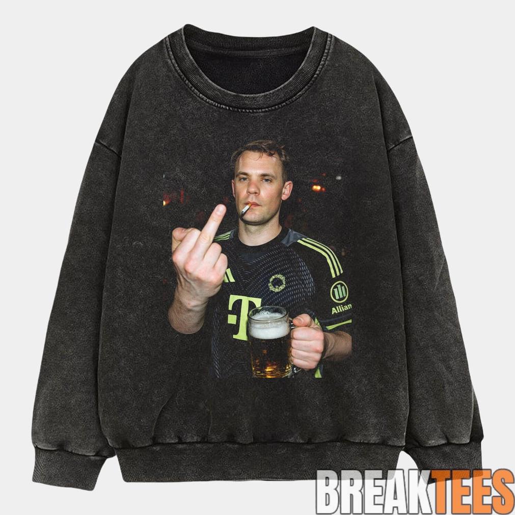 Manuel Neuer Drunk and Smoke After Hours Tee