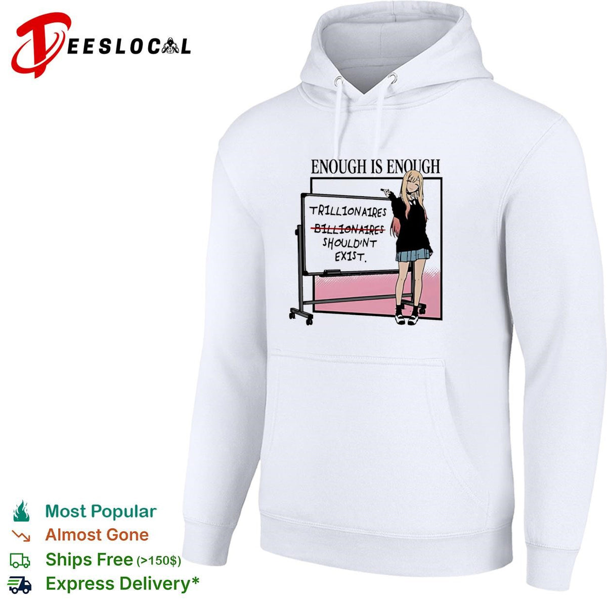 Marin Kitagawa enough is enough trillionaires billionaires should’nt ex1st shirt