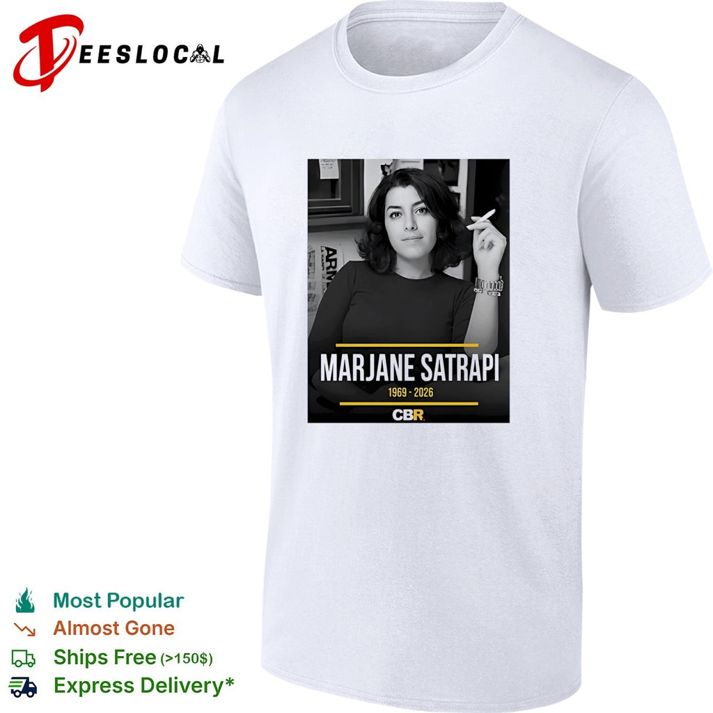 Marjane Satrapi French-Iranian Artist Author and Filmmaker Dies At 56 Memorial Tribute shirt