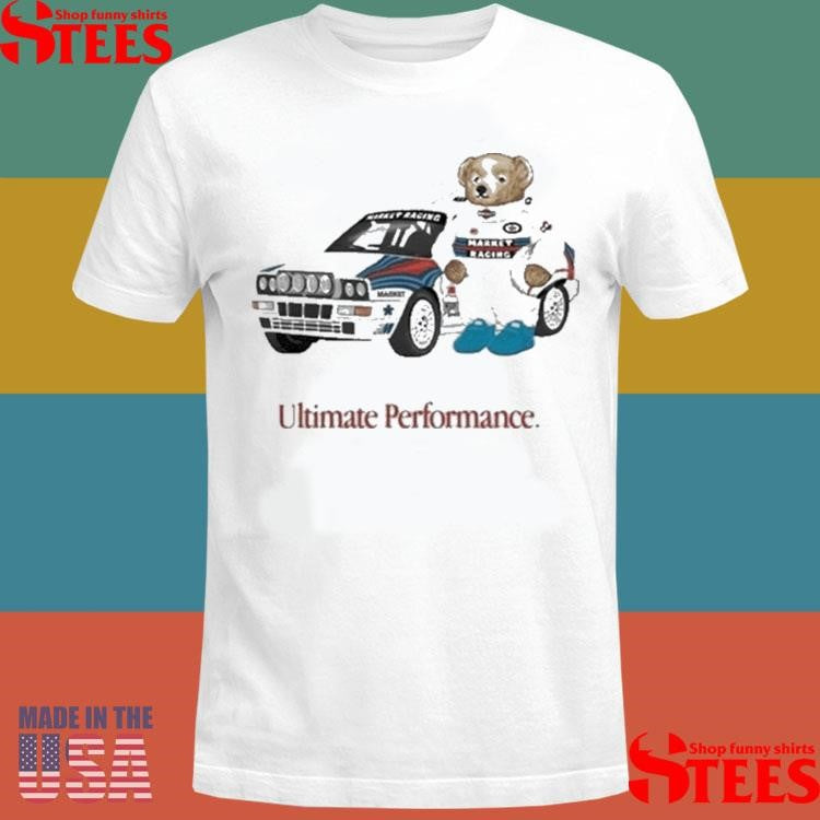 Market Racing Ultimate Performance Rally Polo Bear T-shirt