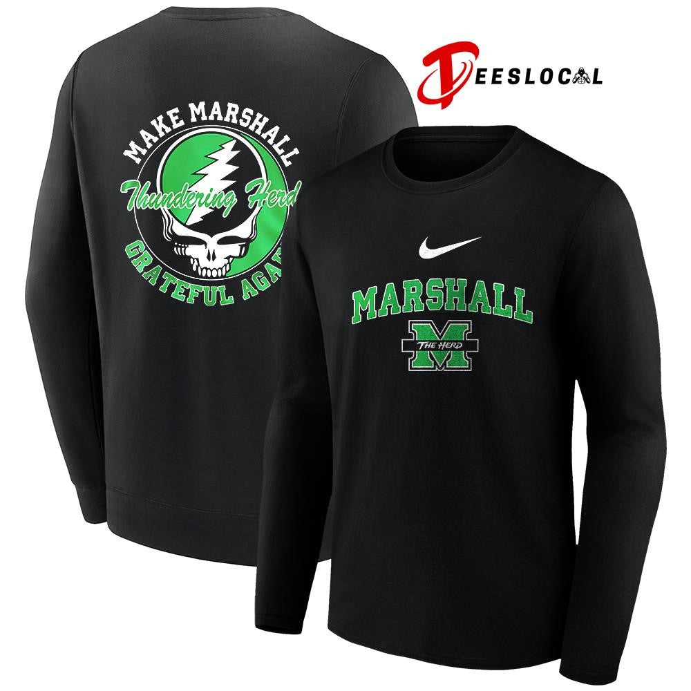 Marshall Thundering Herd x Grateful Dead grateful again shirt