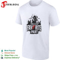 Masked slasher villain favorite part horror quote text shirt