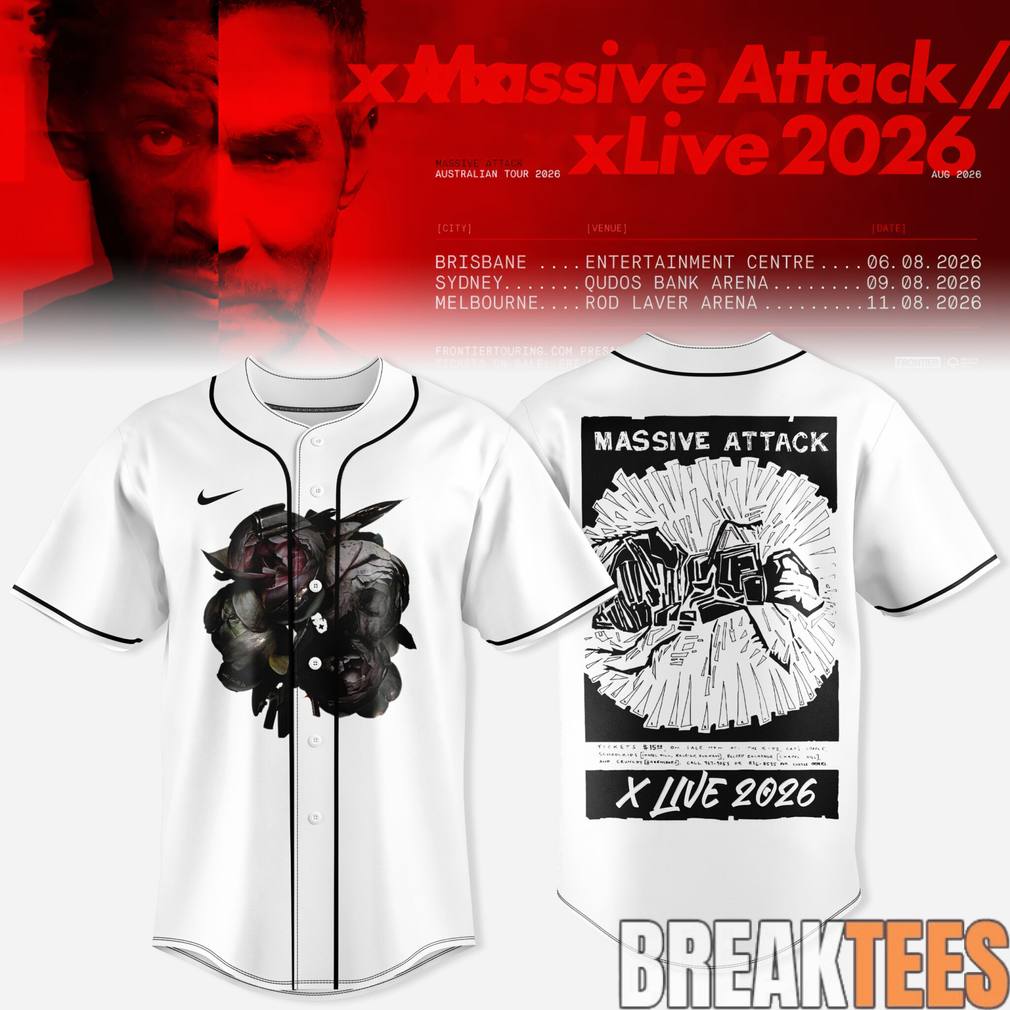 Massive Attack x Live 2026 Tour Special Baseball Jersey
