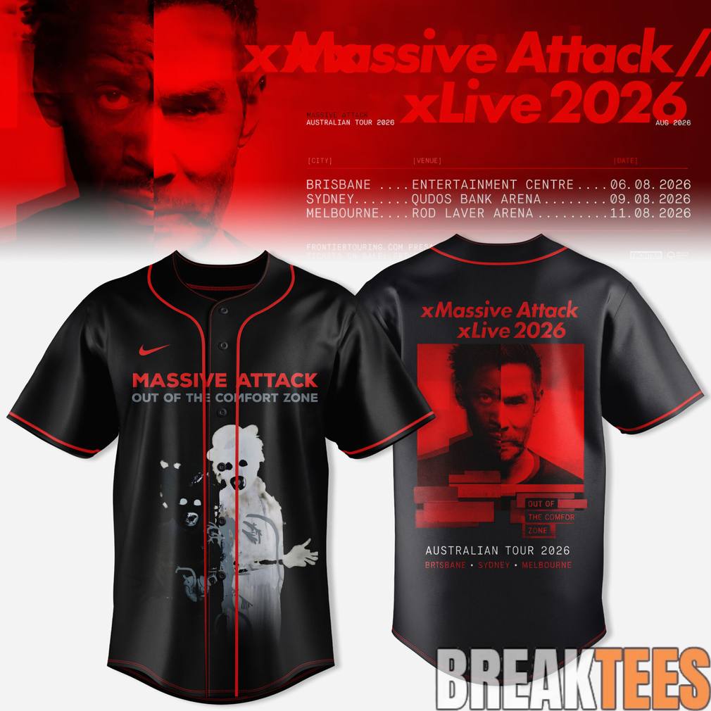 Massive Attack x Live 2026 Tour Special Baseball Jersey