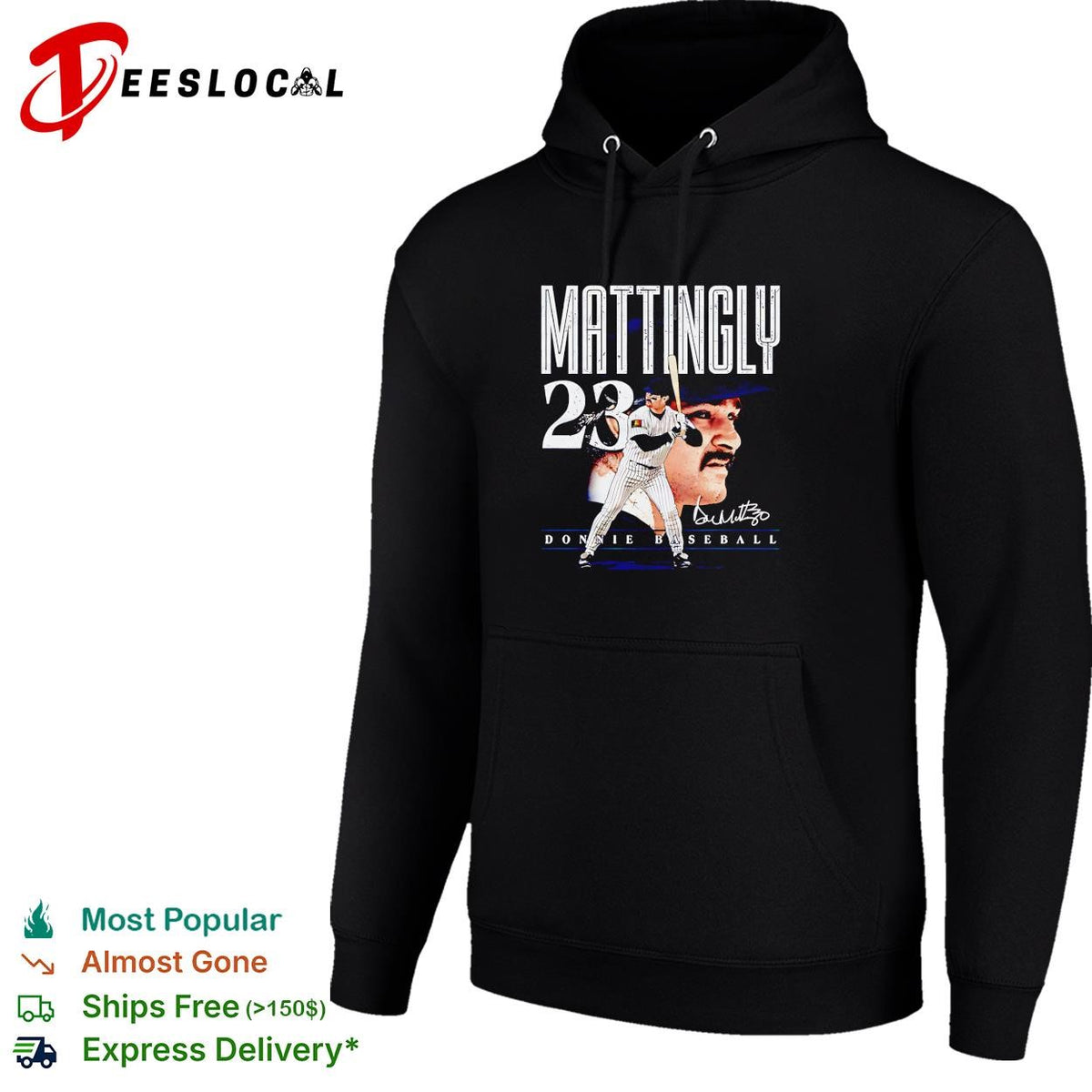 Mattingly 23 Donnie Baseball New York Yankees signature shirt