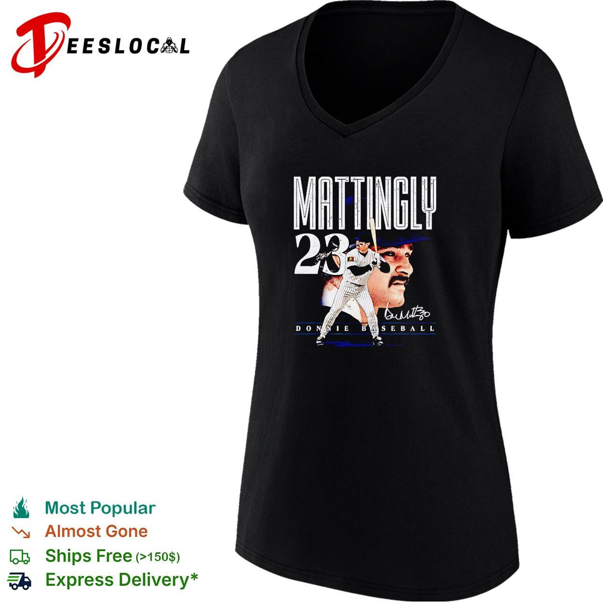 Mattingly 23 Donnie Baseball New York Yankees signature shirt