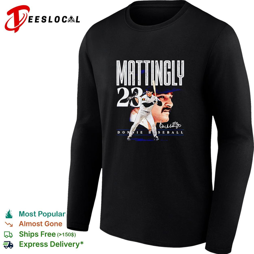 Mattingly 23 Donnie Baseball New York Yankees signature shirt