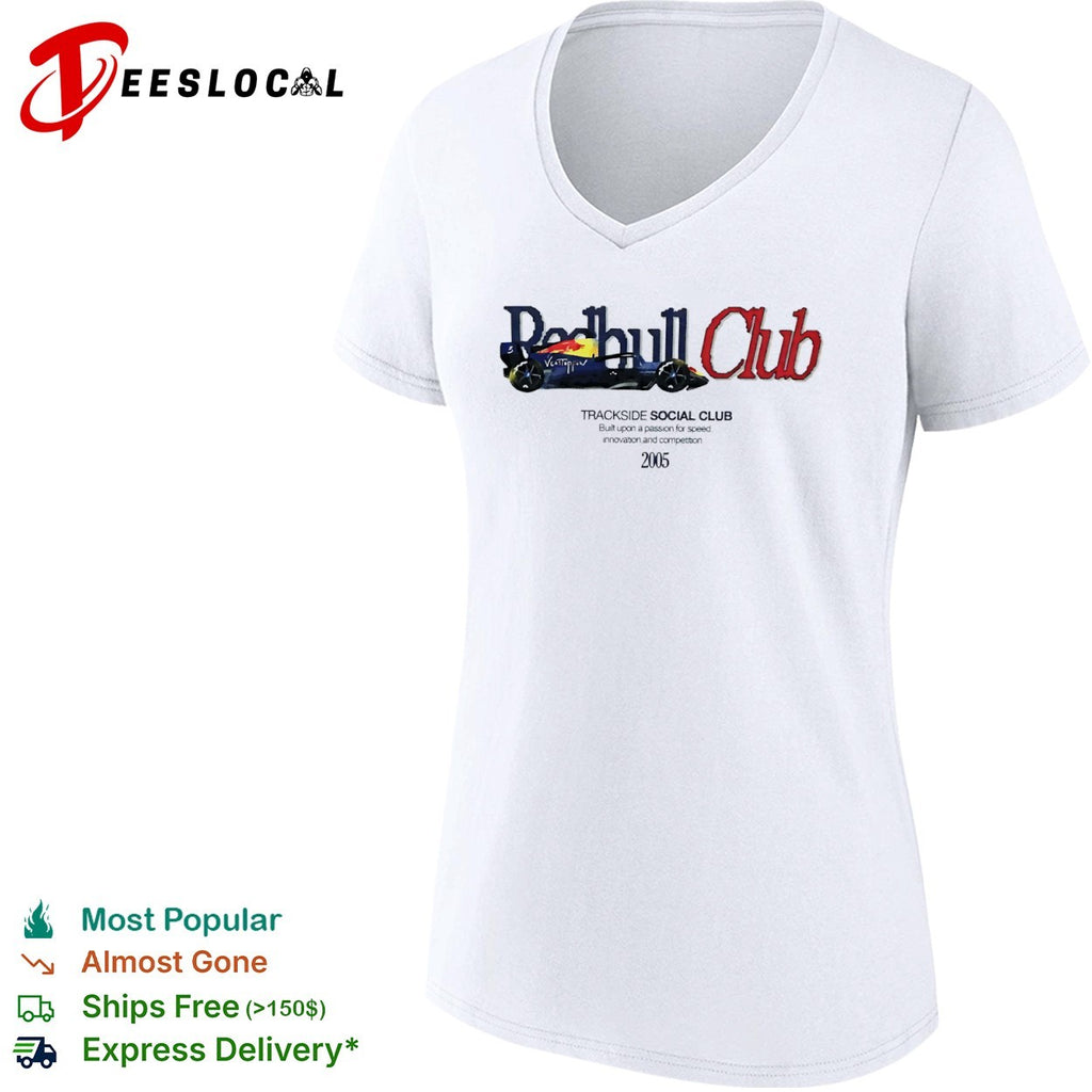 Max Verstappen Redbull Club Trackside Social Club 2005 Formula 1 Racing Fan shirt