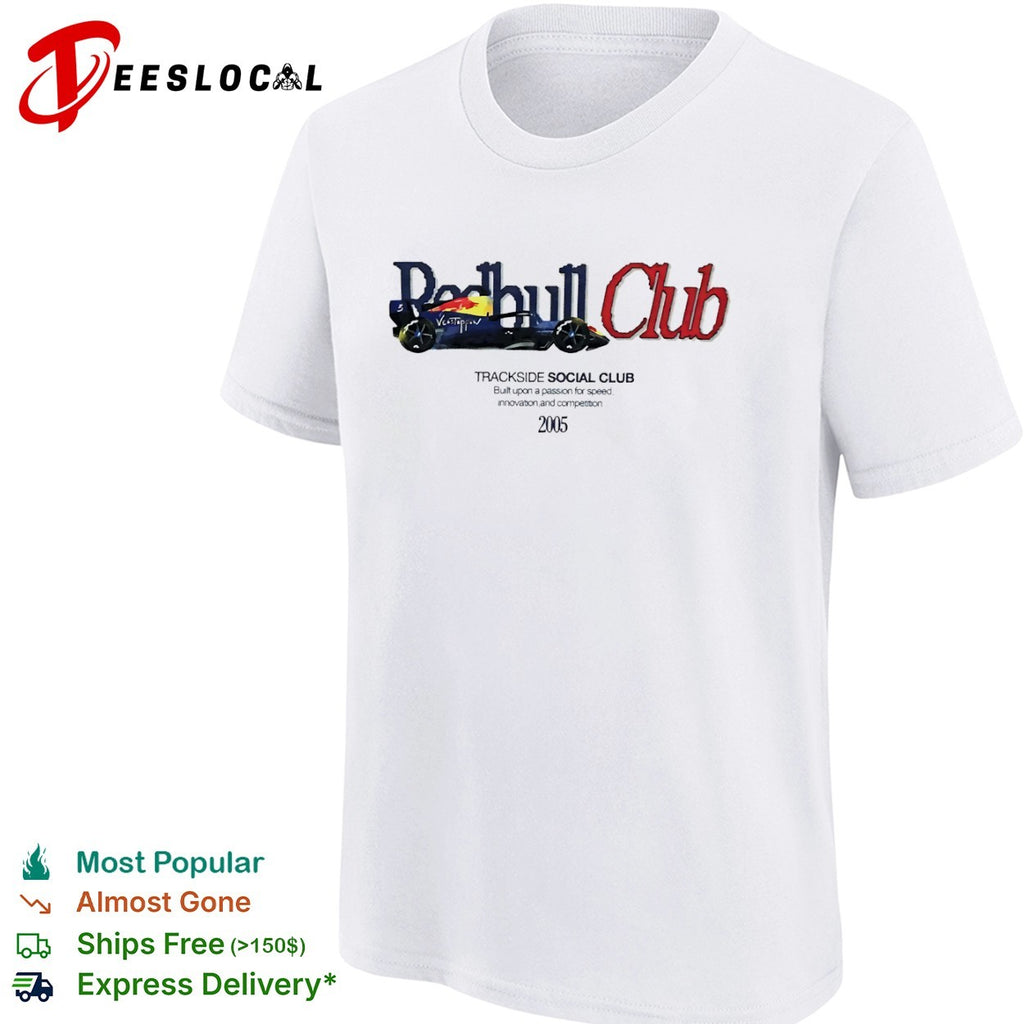 Max Verstappen Redbull Club Trackside Social Club 2005 Formula 1 Racing Fan shirt