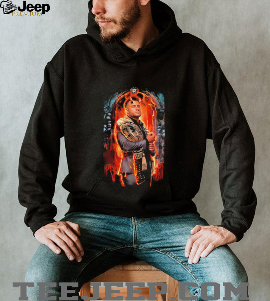 Maxwell Jacob Friedman MJF portrait illustration shirt
