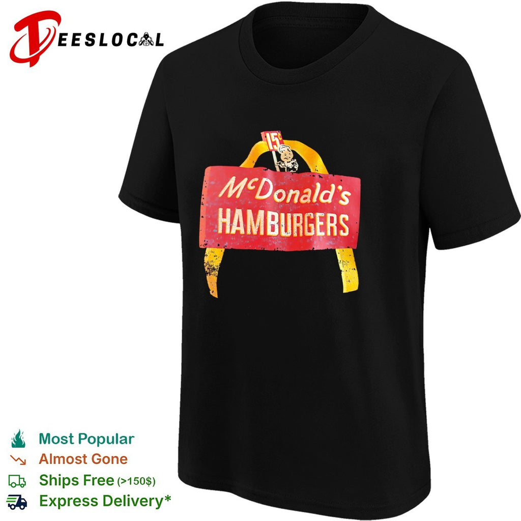 McDonalds Hamburgers shirt