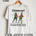 Medieval Knights Chromecast Fantasy Meme Graphic T Shirt