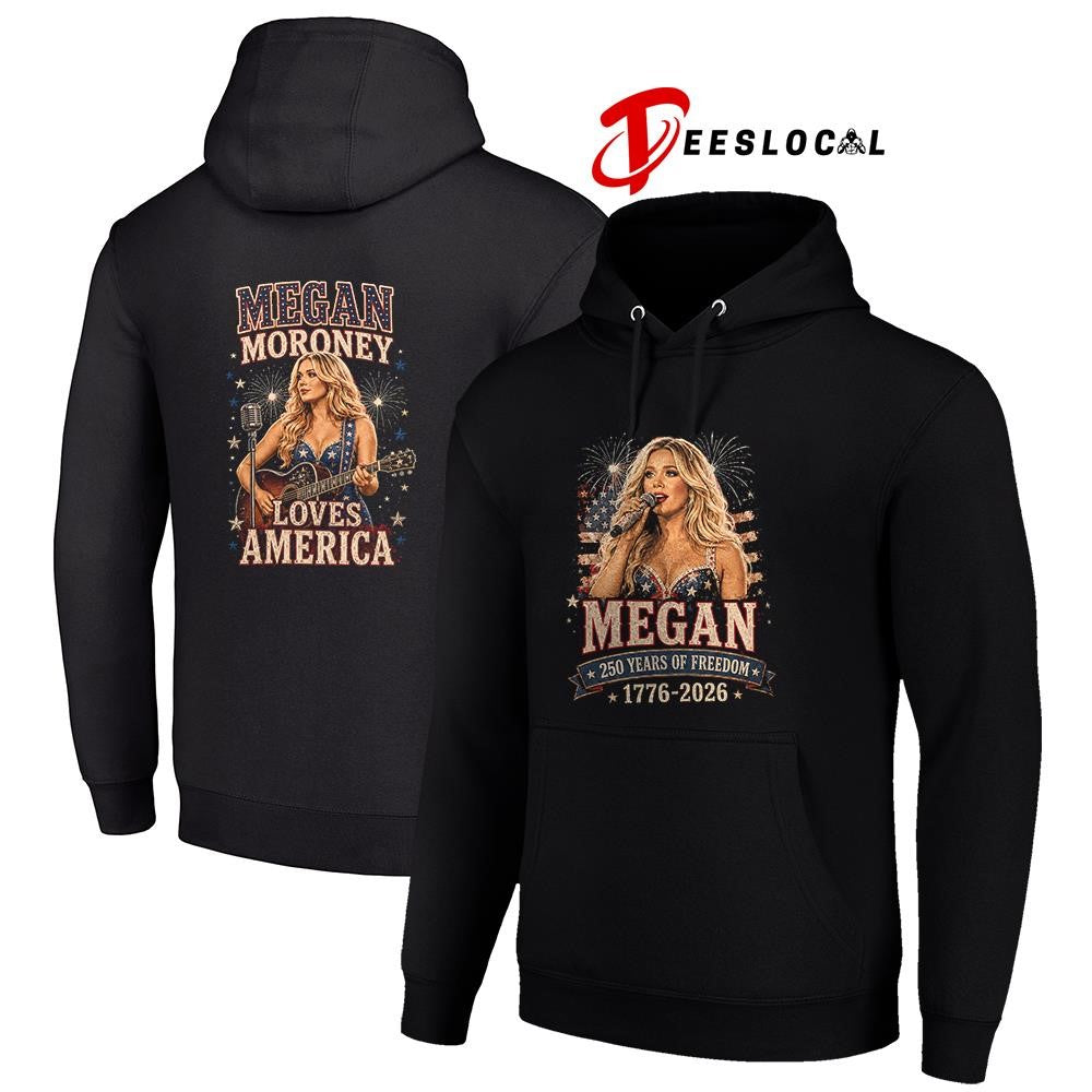 Megan Moroney America 250 years of freedom loves America shirt