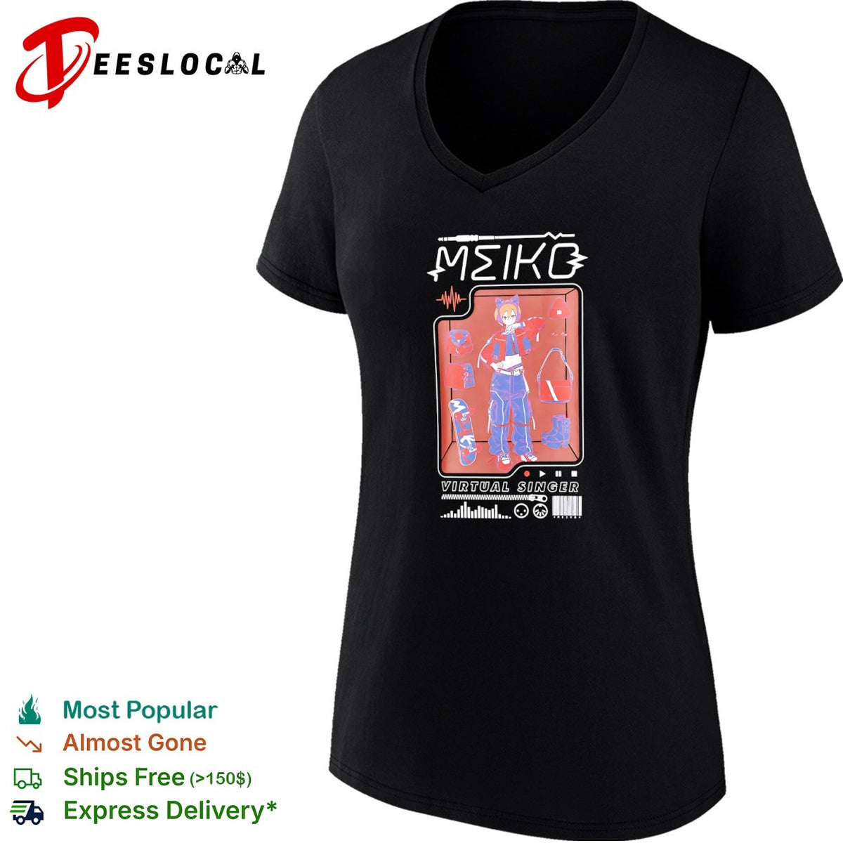 Meiko Virtual Singer Meiko shirt
