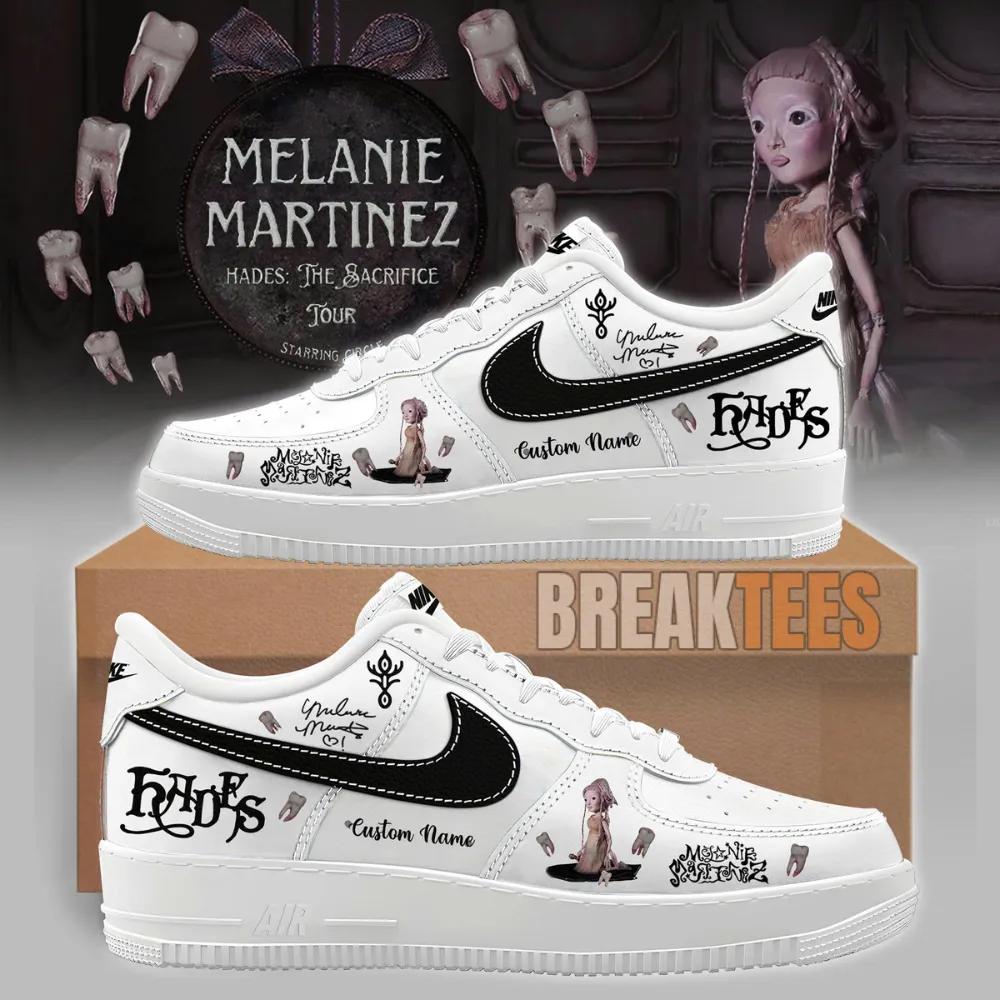 Melanie Martinez x HADES THE SACRIFICE TOUR 2026 Air Force 1 White Shoes