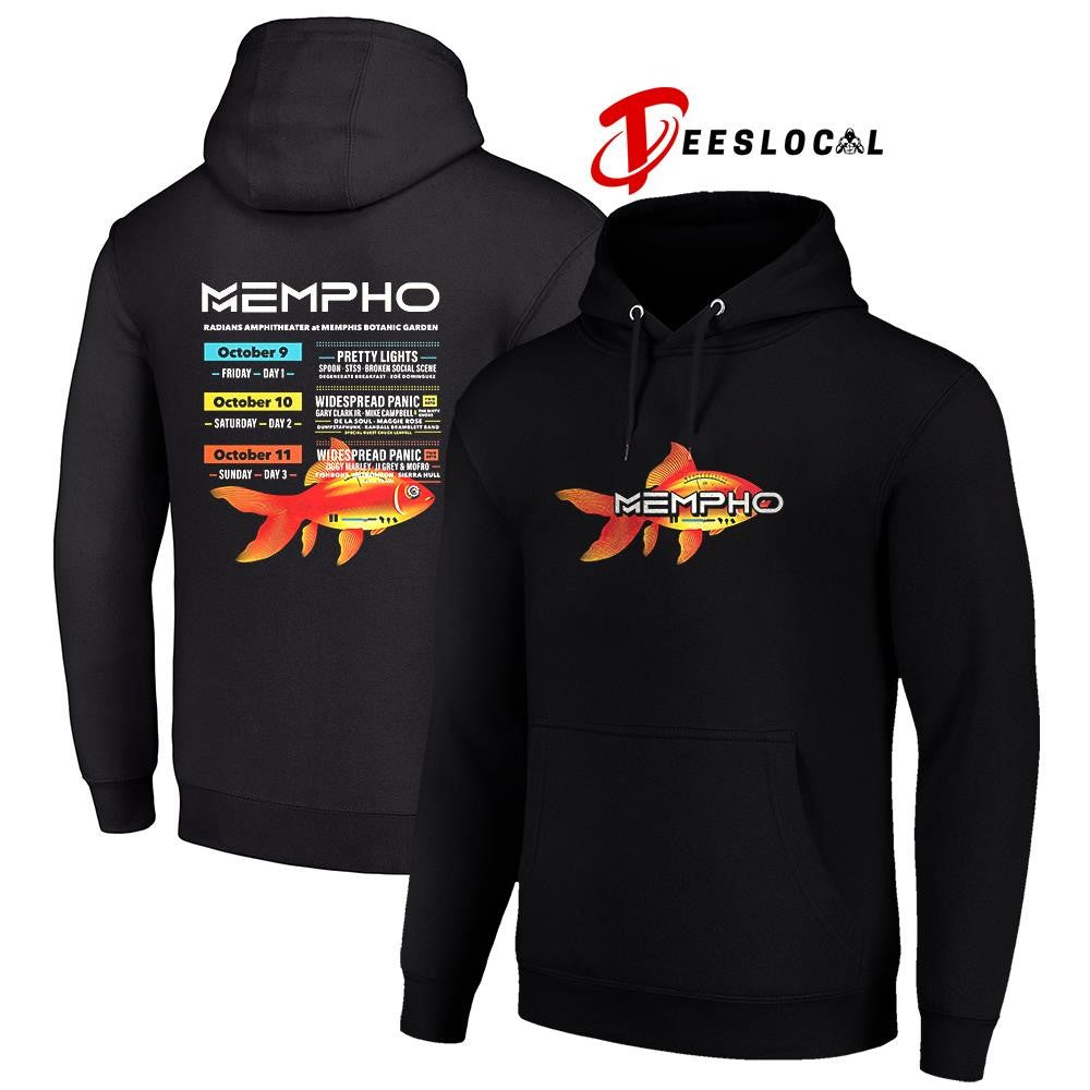 Mempho Music festival full lineup Memphis Tennessee Radians Amphitheater shirt