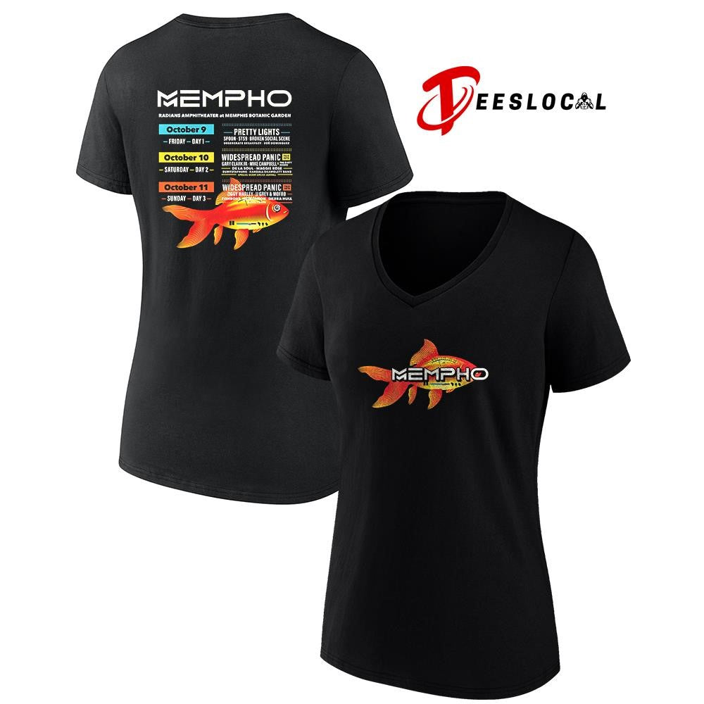 Mempho Music festival full lineup Memphis Tennessee Radians Amphitheater shirt