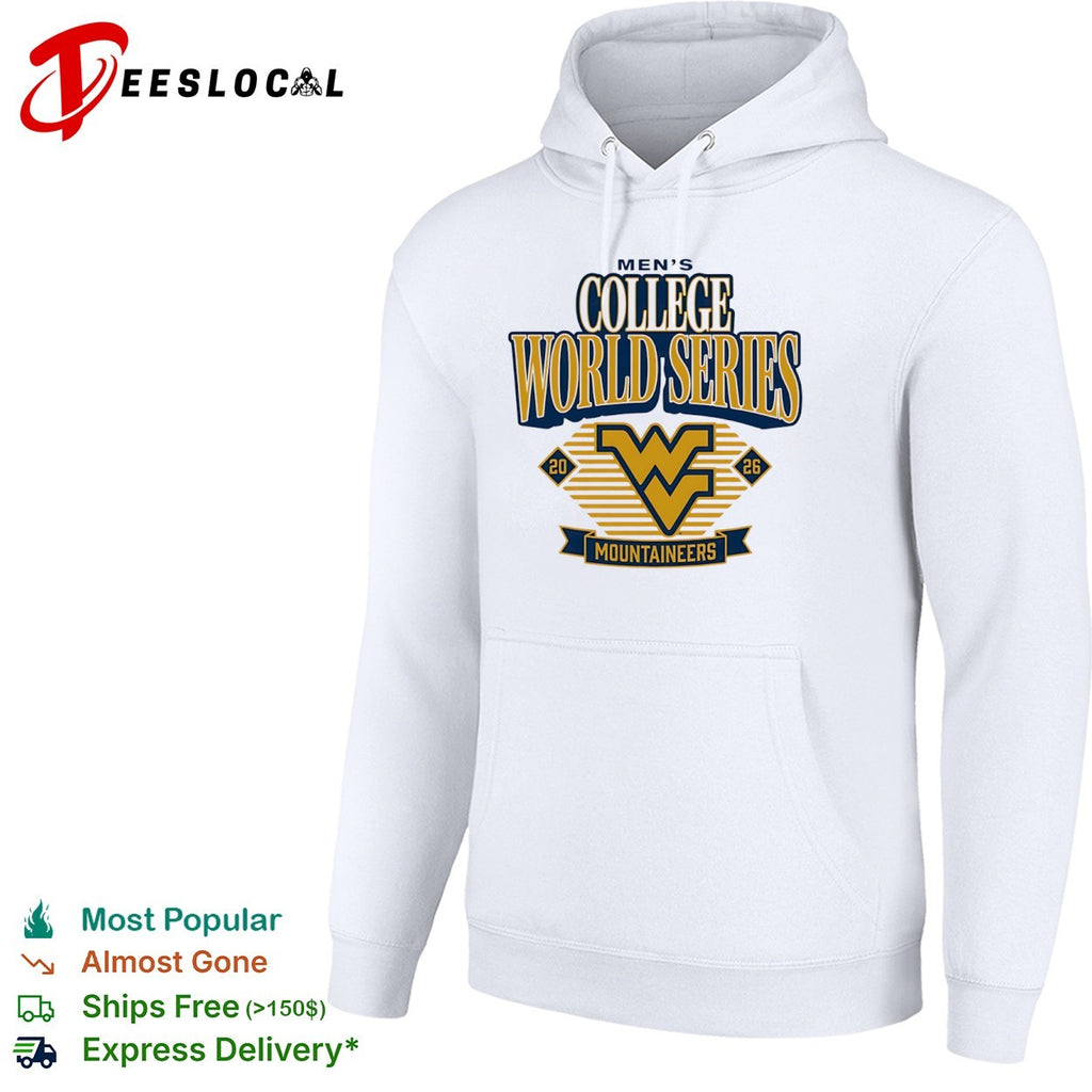 Men’s College World Series 2026 West Virginia Mountaineers logo shirt