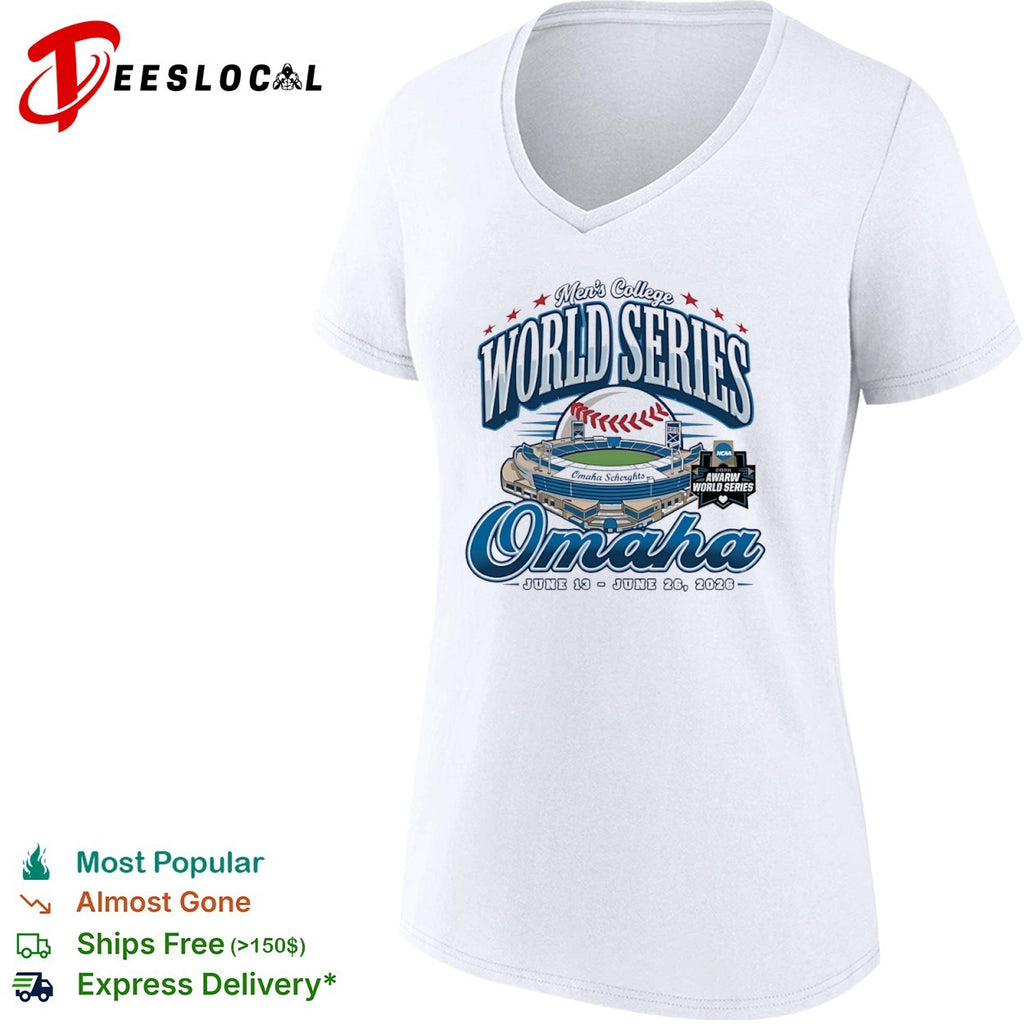 Men’s College World Series Omaha June 13 to June 26 2026 NCAA World Series shirt