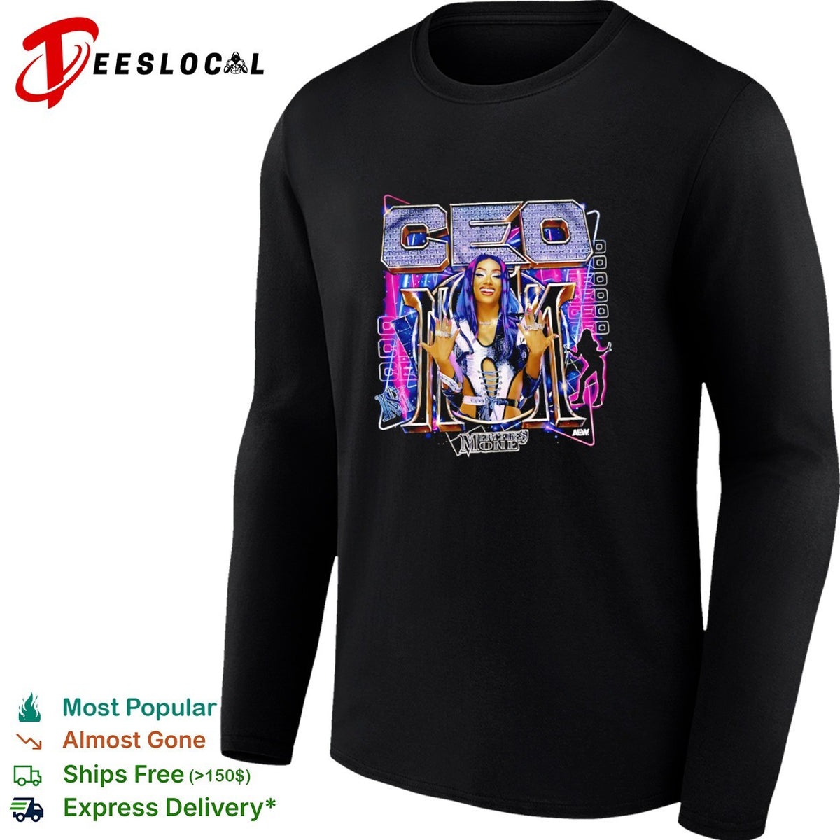 Mercedes Mone CEO Wrestling shirt