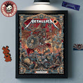 Metallica M72 Athens 2026 Venue Poster At Greece Olympic Stadium On May 9 2026 The Warrior With Medusa Shield Art By Juan Ma Orozco Poster Canvas
