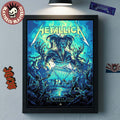 Metallica M72 Atlanta 2025 Pop Up Shop Poster In Atlanta Georgia At Mercedes Benz Stadium On June 3 2025 Home Decor Poster Canvas