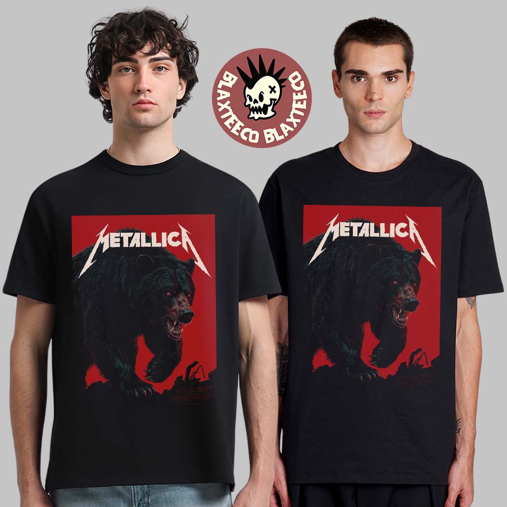 Metallica M72 Berlin Germany 2026 Venue Poster At Olympiastadion On 30 May 2026 The Bear Art T-Shirt