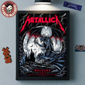 Metallica M72 Bologna Italy 2026 Pop Up Shop Poster At Stadio Renato On June 3 2026 The Gargoyle Winged Demon Decor Poster Canvas