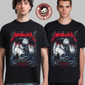 Metallica M72 Bologna Italy 2026 Pop Up Shop Poster At Stadio Renato On June 3 2026 The Gargoyle Winged Demon T-Shirt