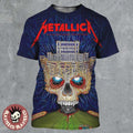 Metallica M72 Bucharest 2026 Venue Poster Stadium Tour Bucharest Romania At Arena Nationala On 13 May 2026 Palace Of Parliament Crown Skull All Over Print Shirt