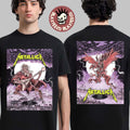 Metallica M72 Budapest Hungary 2026 Night 1 And 2 Combined Set Event Poster At Puskas Arena On June 11 And 13 2026 Two Sided T-Shirt