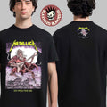Metallica M72 Budapest Hungary 2026 Night 1 Venue Merch Tee At Puskas Arena On June 11 2026 Two Sided T-Shirt