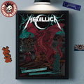Metallica M72 Cardiff Wales 2026 Event Poster At Principality Stadium On 28 June 2026 Red Dragon Art Home Decor Poster Canvas