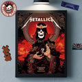 Metallica M72 Cardiff Wales 2026 Pop Up Shop Merch Poster At Principality Stadium On 28 June 2026 Home Decor Poster Canvas