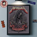 Metallica M72 Landover 2025 Venue Poster In Landover Maryland At Northwest Stadium On May 28 2025 The Chained Skeleton Art Home Decor Poster Canvas