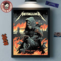 Metallica M72 London England 2026 Night 1 Venue Poster At London Stadium On 3 July 2026 Art By Luke Preece Home Decor Poster Canvas