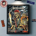 Metallica M72 Tampa 2025 Night 2 Venue Poster In Tampa Florida At Raymond James On June 8 2025 The Pirate Skeleton Art Home Decor Poster Canvas