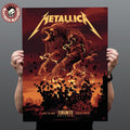 Metallica M72 Toronto Canada Night 2 Venue Poster At Rogers Centre On April 26 2025 M72 North American Tour The Titan Art Home Decor Poster Canvas