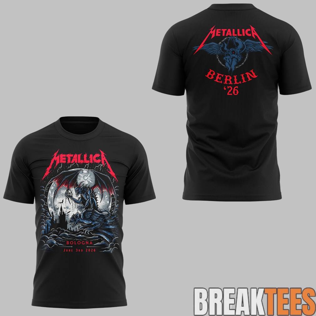 Metallica M72 World Tour Bologna ’26 Shirt