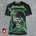 Metallica M72 Zurich 2026 Pop Up Shop Merch Poster In Zurich Switzerland At Stadion Letzigrund On May 27 2026 The Zombie Head All Over Print Shirt