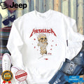Metallica One Skull Mummy Band Graphic White T Shirt