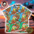 Metallica Sunset Tropical Skull Pattern 2025 Summer Hawaiian Shirt