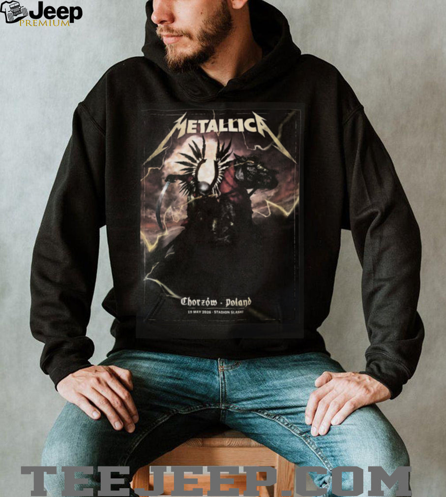Metallica Winged Hussar Chorzow Poland 2026 Tour Graphic T Shirt