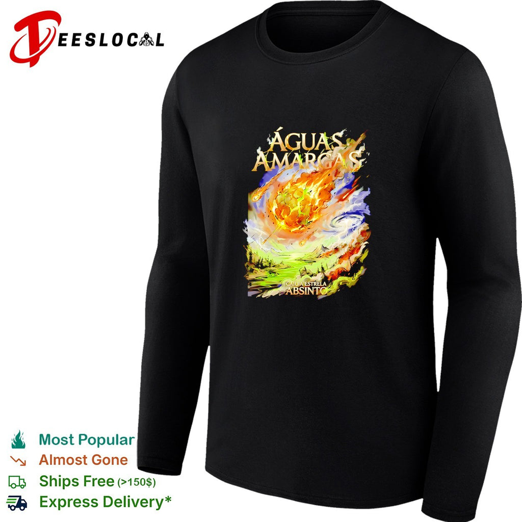 Meteorite aguas amargas caiu a estrela absinto graphic shirt