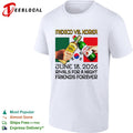 Mexico vs Korea June 18 2026 rivals for a night friends forever shirt