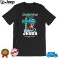Miami Dolphins In My Veins Jesus In My Heart Christian Fan Coffee T Shirt