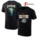 Miami Dolphins x Electrician logo shirt